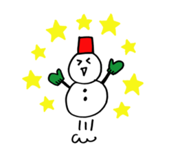 I am snowman sticker #14426875
