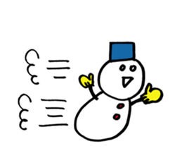 I am snowman sticker #14426876