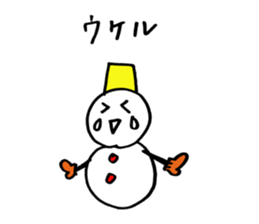 I am snowman sticker #14426885