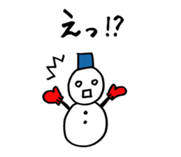 I am snowman sticker #14426887