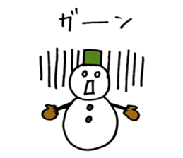 I am snowman sticker #14426888