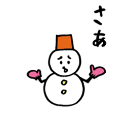 I am snowman sticker #14426891