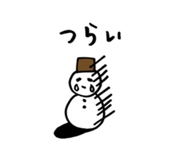 I am snowman sticker #14426894