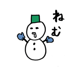 I am snowman sticker #14426897