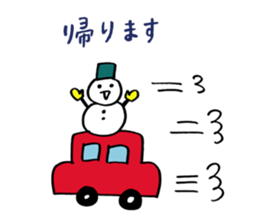 I am snowman sticker #14426903