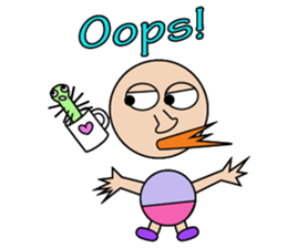 Mr.Pa & Boo sticker #14427310