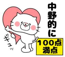 Cat Sticker Nakano sticker #14427480