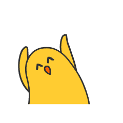 Chicken smiling animation