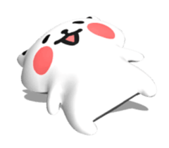 [3D] Three-dimensional cat! sticker #14427927