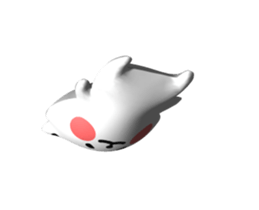[3D] Three-dimensional cat! sticker #14427946