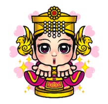 Cute Taiwanese Gods - Animated sticker #14428779