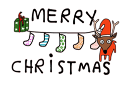 Merry Christmas and Happy New Year (Dot) sticker #14429075