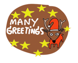 Merry Christmas and Happy New Year (Dot) sticker #14429089