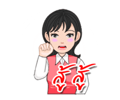 Thai Sign Language Animation Vol.1 sticker #14429858