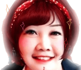 sis face Riya Pan-an Lukchan sticker #14430794