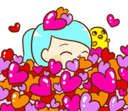 Ocean and Duckling sticker #14430864