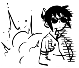 Unmagical girl nantapon sticker #14430903