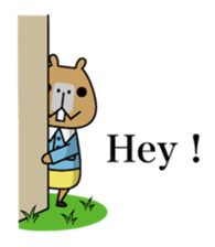 Del Toro & Capyo Naughty Days English sticker #14431047