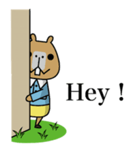 Del Toro & Capyo Naughty Days English sticker #14431047