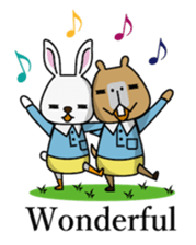 Del Toro & Capyo Naughty Days English sticker #14431057