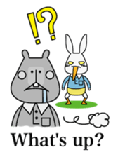 Del Toro & Capyo Naughty Days English sticker #14431061