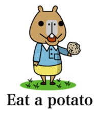 Del Toro & Capyo Naughty Days English sticker #14431062