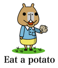 Del Toro & Capyo Naughty Days English sticker #14431062