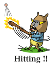 Del Toro & Capyo Naughty Days English sticker #14431067