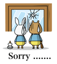 Del Toro & Capyo Naughty Days English sticker #14431068