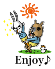 Del Toro & Capyo Naughty Days English sticker #14431073