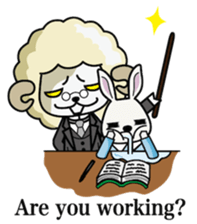 Del Toro & Capyo Naughty Days English sticker #14431074