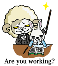 Del Toro & Capyo Naughty Days English sticker #14431074