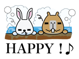 Del Toro & Capyo Naughty Days English sticker #14431080