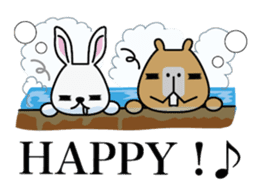 Del Toro & Capyo Naughty Days English sticker #14431080