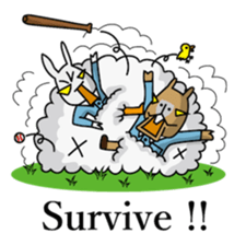 Del Toro & Capyo Naughty Days English sticker #14431083