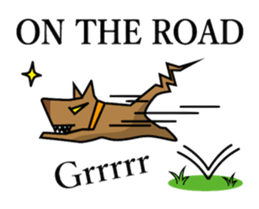 Del Toro & Capyo Naughty Days English sticker #14431085