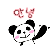 ACO's PANDA (Speaking Korean) sticker #14431350