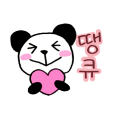 ACO's PANDA (Speaking Korean) sticker #14431353