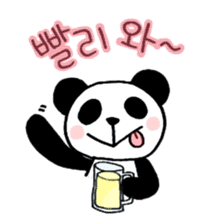 ACO's PANDA (Speaking Korean) sticker #14431363