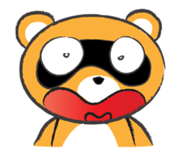 Round Round Raccoon sticker #14431544