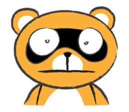 Round Round Raccoon sticker #14431547