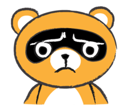 Round Round Raccoon sticker #14431553