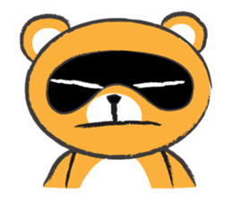 Round Round Raccoon sticker #14431557