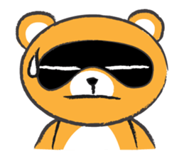 Round Round Raccoon sticker #14431561