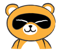 Round Round Raccoon sticker #14431571