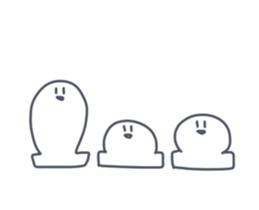 Moving Rice cake Sticker sticker #14431643