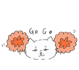 Cat Christina 2 sticker #14433193