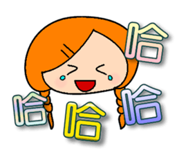 Miss braids sticker #14434201