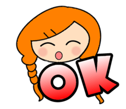 Miss braids sticker #14434219