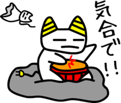 a-hold character like a cat 2 sticker #14434357